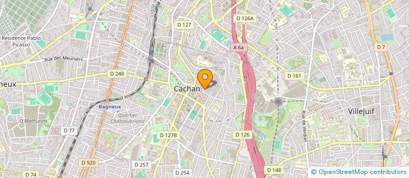 localisation de l'entreprise BLONDEL GIGLI  CACHAN