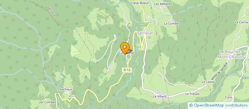 localisation de l'entreprise BLONDEL LOIC TRANSPORT  SERRAVAL