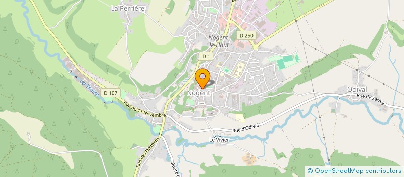 localisation de l'entreprise BLONDEL OPTIQUE à NOGENT