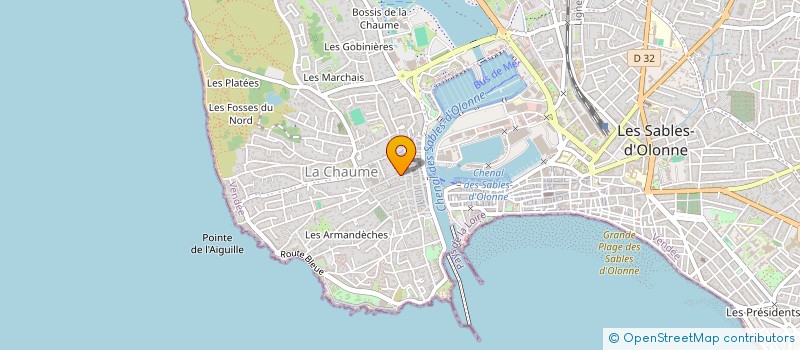 localisation de l'entreprise BLONDEL SERVICES à LES SABLES D'OLONNE