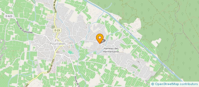 localisation de l'entreprise BLONDETBEL  POURRIERES