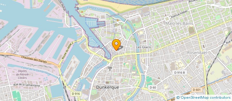 localisation de l'entreprise BLONDEZ ET ACCARDI à DUNKERQUE