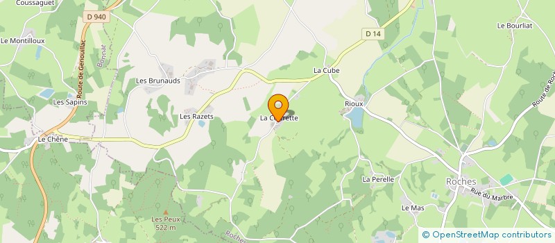 localisation de l'entreprise BLONDIN ELECTRICITE  ROCHES