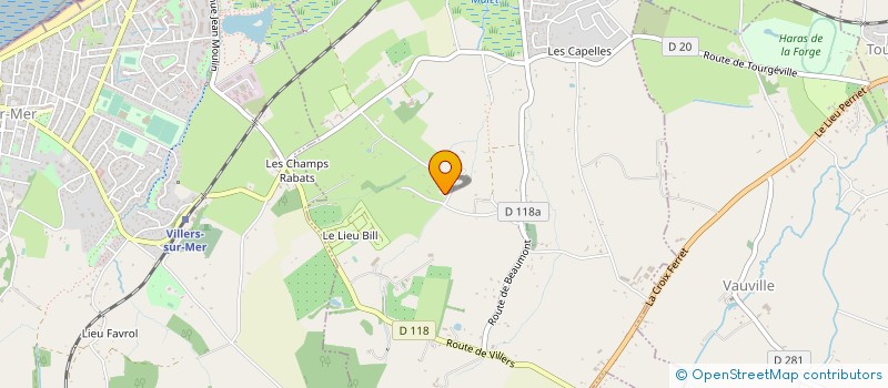 localisation de l'entreprise BLONVILLE VENTURE à BLONVILLE-SUR-MER