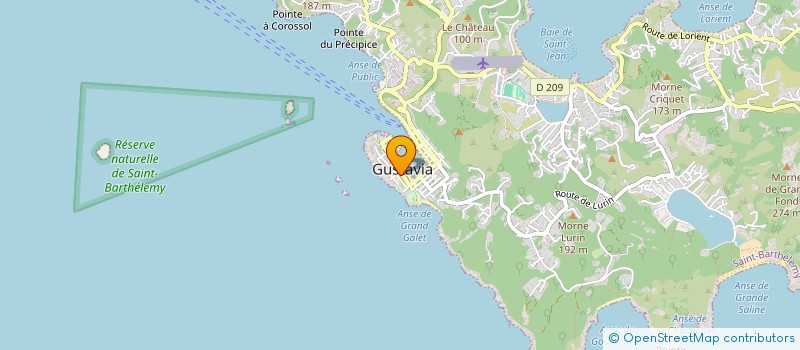 localisation de l'entreprise BLOO à SAINT BARTHELEMY