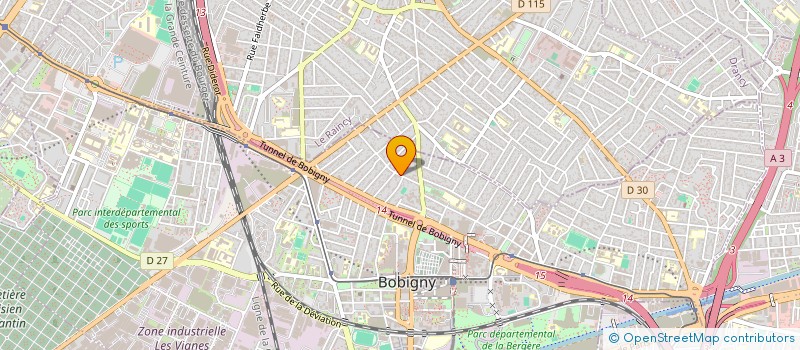 localisation de l'entreprise BLOOBERRIES à BOBIGNY