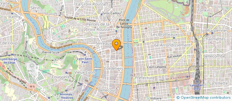 localisation de l'entreprise BLOODY à LYON