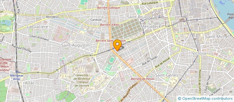 localisation de l'entreprise BLOOM  BORDEAUX