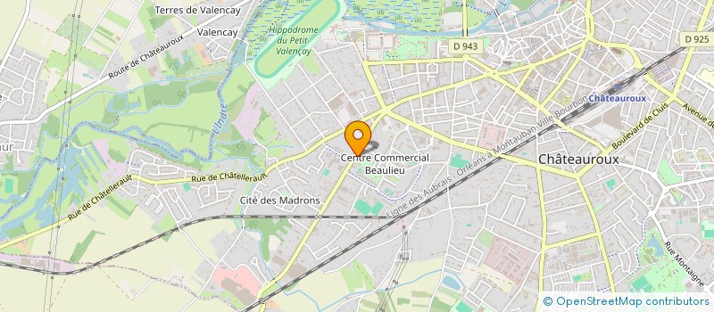 localisation de l'entreprise BLOOM à CHATEAUROUX