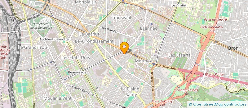 localisation de l'entreprise BLOOM  LYON