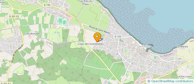 localisation de l'entreprise BLOOM  LA FLOTTE