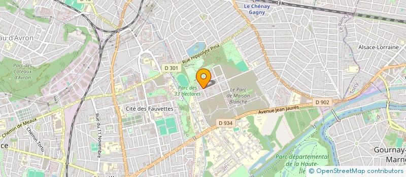 localisation de l'entreprise BLOOM AVENUE à NEUILLY-SUR-MARNE