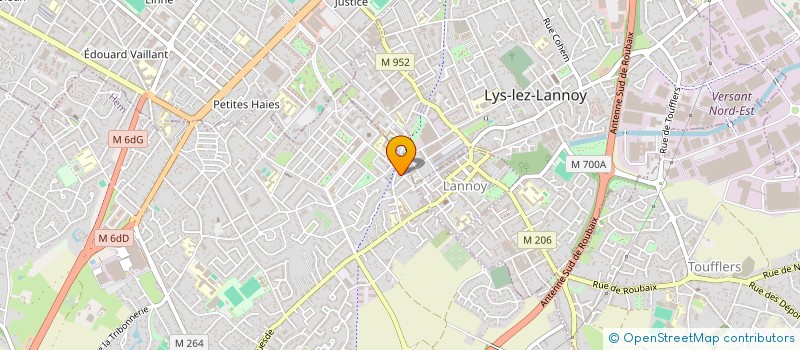 localisation de l'entreprise BLOOM BEAUTY ACADEMY à HEM