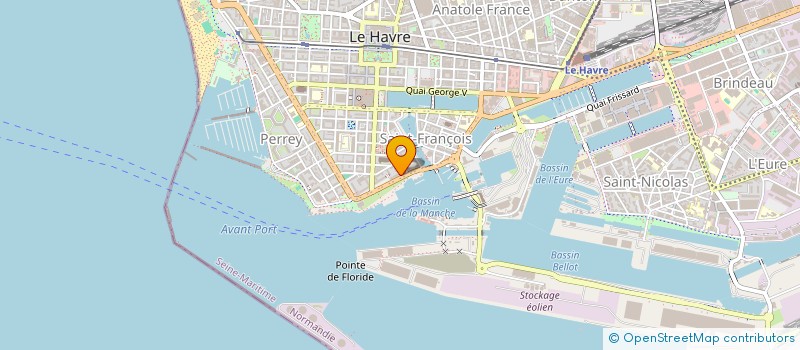 localisation de l'entreprise BLOOM BRUNCH &CO  LE HAVRE