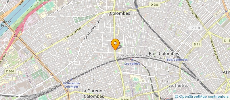 localisation de l'entreprise BLOOM COLOMBES à COLOMBES