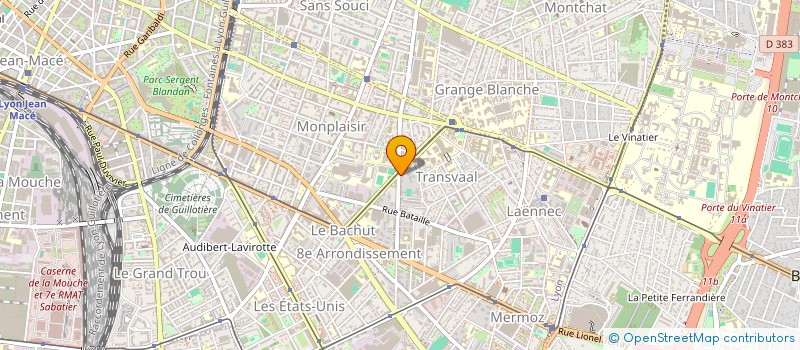 localisation de l'entreprise BLOOM ET SELENE  LYON