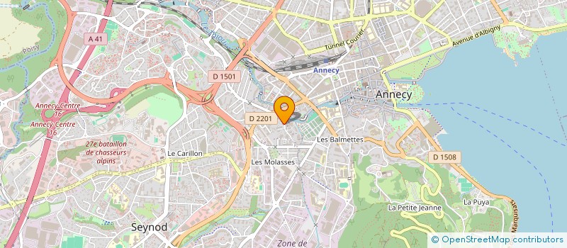 localisation de l'entreprise BLOOM MARKETING  ANNECY