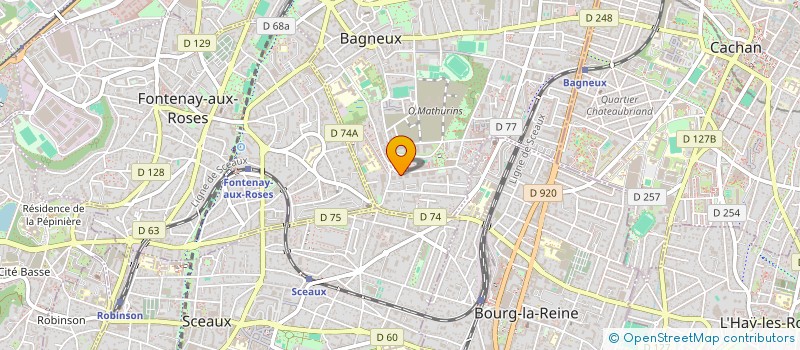 localisation de l'entreprise BLOOM MOBILITY  BAGNEUX