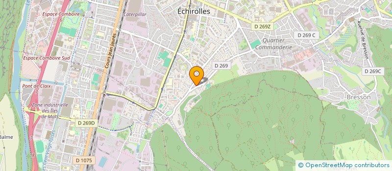 localisation de l'entreprise BLOOM PROJECT  ECHIROLLES