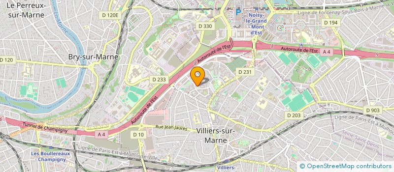 localisation de l'entreprise BLOOM PROJECT LABORATOIRE  VILLIERS-SUR-MARNE