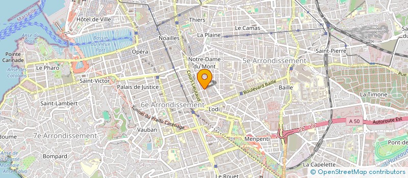 localisation de l'entreprise BLOOM PROPERTIES à MARSEILLE
