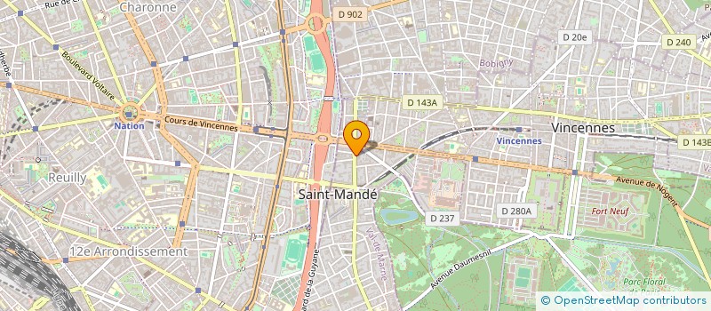 localisation de l'entreprise BLOOM RIDE à PARIS
