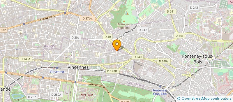 localisation de l'entreprise BLOOM SCHOOL à VINCENNES