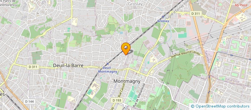 localisation de l'entreprise BLOOM SERVICES  NOISY-LE-GRAND