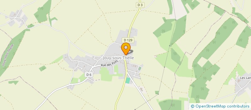 localisation de l'entreprise BLOOMERS à JOUY-SOUS-THELLE