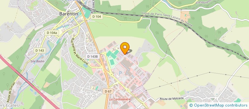 localisation de l'entreprise BLOOMIES  BARENTIN