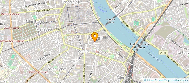 localisation de l'entreprise BLOOMING  BORDEAUX