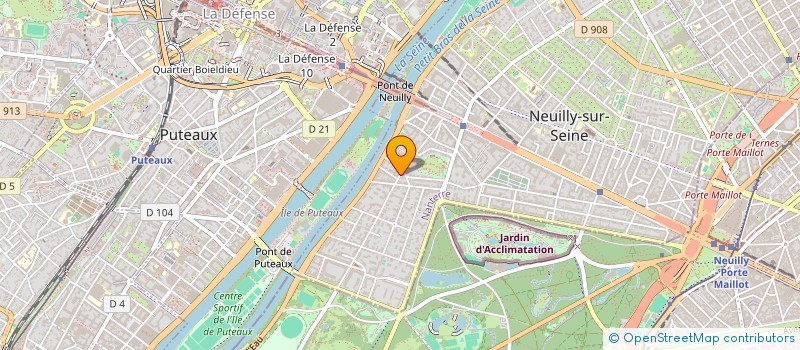 localisation de l'entreprise BLOOMING CONSULTING à NEUILLY-SUR-SEINE