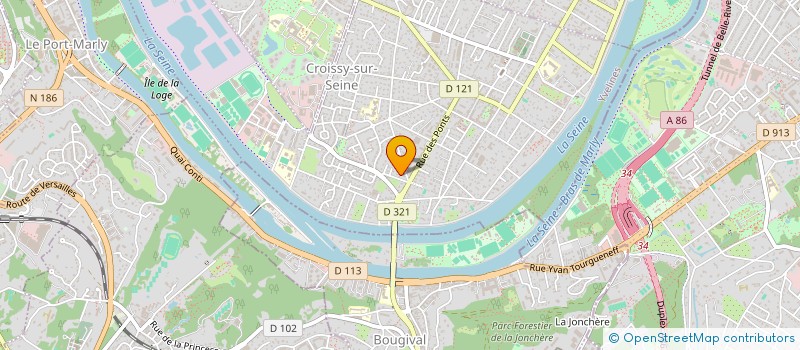 localisation de l'entreprise BLOOMING INVEST  CROISSY-SUR-SEINE