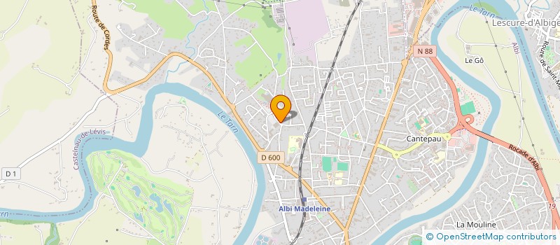 localisation de l'entreprise BLOOMING TRACZIR à ALBI