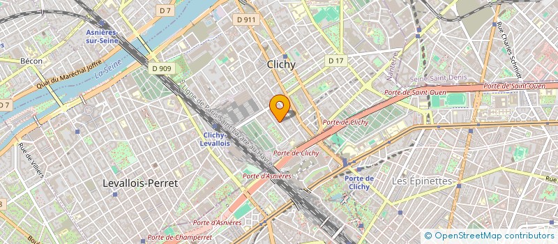 localisation de l'entreprise BLOOMINSIGHT CONSEIL ET FORMATION à CLICHY