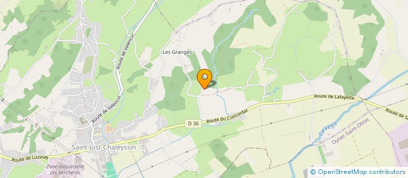 localisation de l'entreprise BLOOMPERCE  SAINT-JUST-CHALEYSSIN