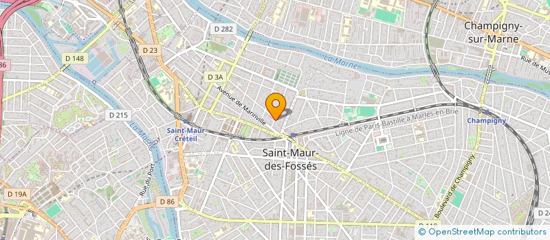 localisation de l'entreprise BLOOMR CONSULTING à SAINT-MAUR-DES-FOSSES