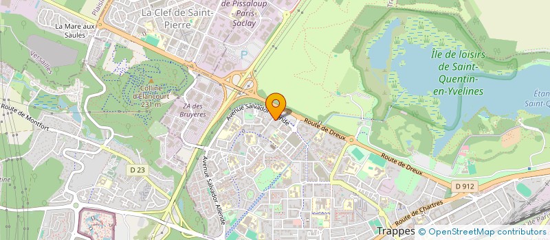 localisation de l'entreprise BLOOMY  TRAPPES