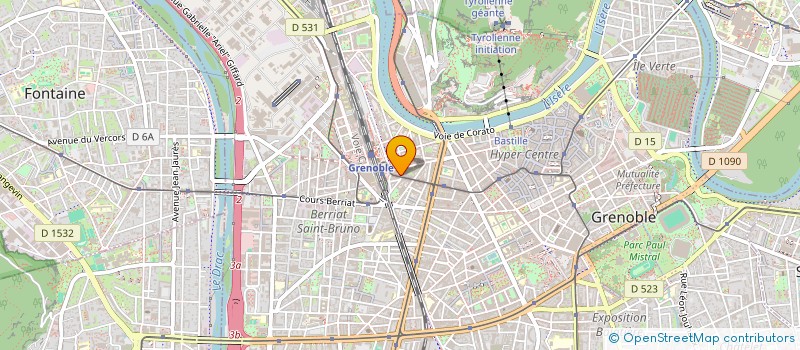 localisation de l'entreprise BLOOMY GRENOBLE  GRENOBLE