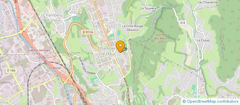 localisation de l'entreprise BLOOMY INVEST  CHAMBERY