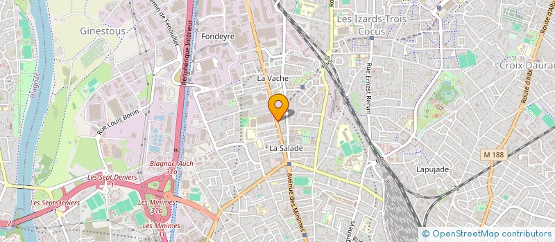 localisation de l'entreprise BLOOMY LES JARDINS à TOULOUSE