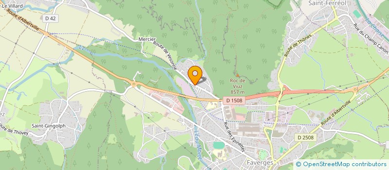 localisation de l'entreprise BLOONE SARL  FAVERGES-SEYTHENEX