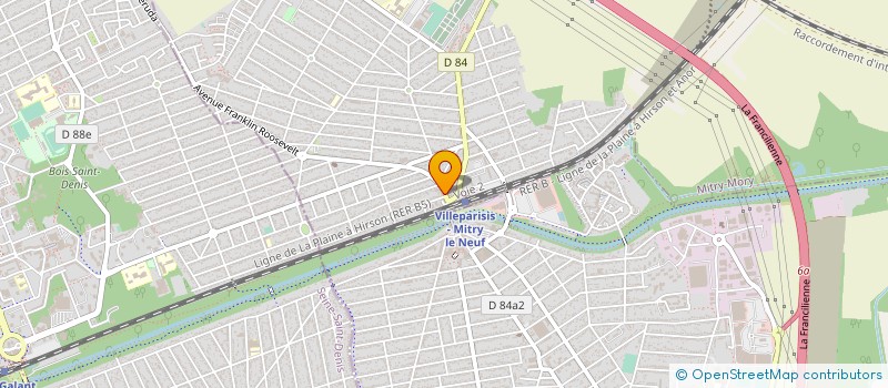 localisation de l'entreprise BLOOSTOR GSM à MITRY-MORY