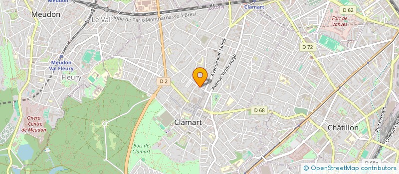 localisation de l'entreprise BLOSSOM ENTREPRISE à CLAMART