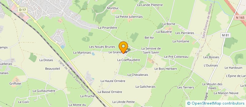 localisation de l'entreprise BLOT  SAINT-ETIENNE-DE-MONTLUC