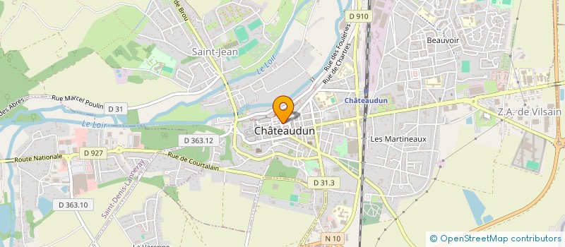 localisation de l'entreprise BLOT-CHEVALLIER à CHATEAUDUN