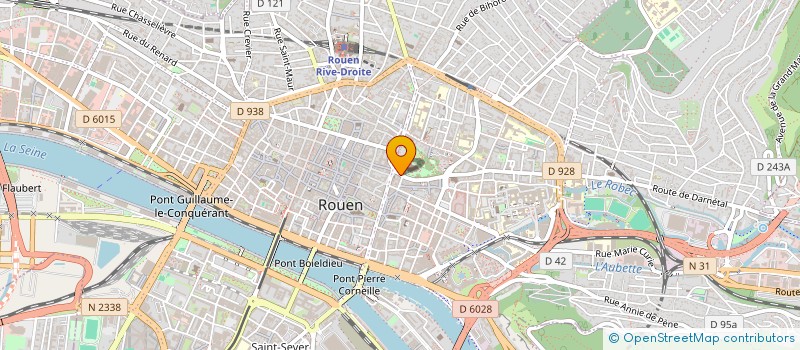 localisation de l'entreprise BLOT INVEST à ROUEN