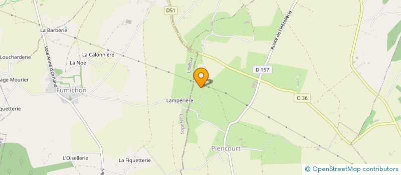 localisation de l'entreprise BLOT PLAQUISTE  PIENCOURT