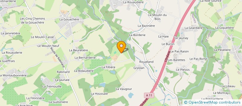 localisation de l'entreprise BLOT SAS à CARQUEFOU