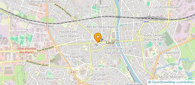 localisation de l'entreprise BLOT VINCENDON-DUC à LAVAL